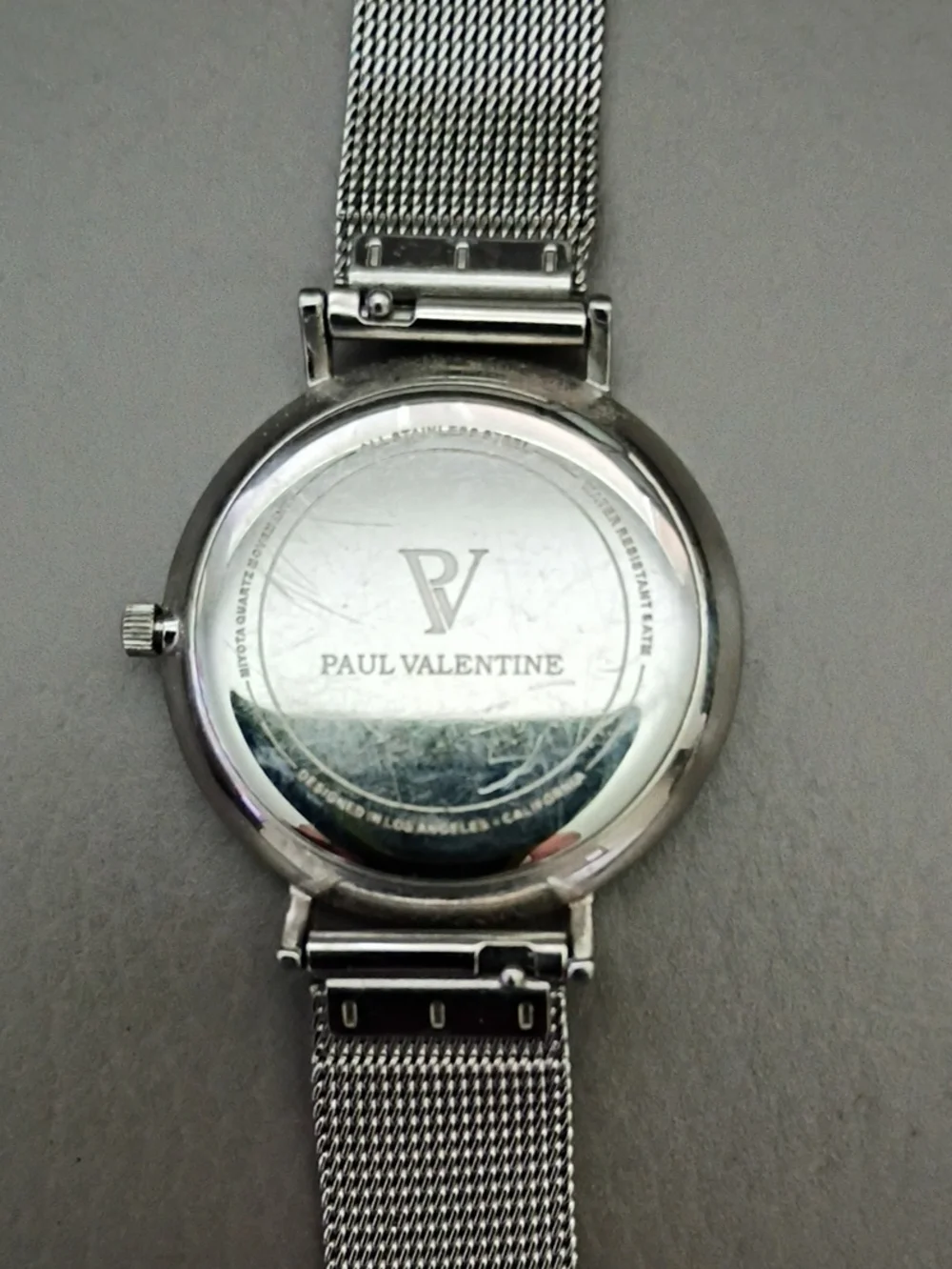Paul Valentine Men's Stainless Steel Watch